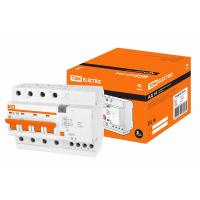 Диф.автомат АД14 4Р 10А 10мА TDM