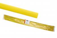 Термоусаживаемая трубка ТУТнг 6/3 желтая по 1м (50 м/упак) TDM (ЕС)