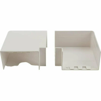 Поворот на 90 градусов 100х60 (2 шт/комп) Промрукав