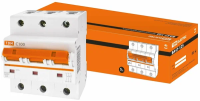 Авт. выкл. ВА47-125 3Р 100А 15кА  х-ка С TDM