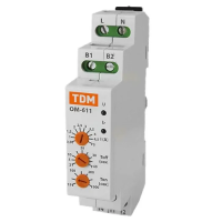 Ограничитель мощности ОМ-611 0,5/5А-01 (1ф, через ТТ, 0,5-5А) TDM