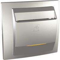 UNICA Алюм Комп.розетка 2м.RJ45(КАТ.5Е)UTP,неэкр.