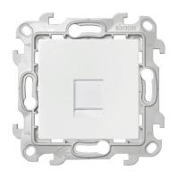 Simon 24 Белая Розетка RJ45 кат. 5е UTP