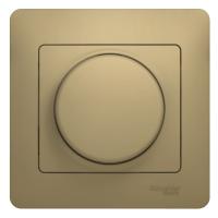 GLOSSA Титан Светорегулятор (диммер) поворотный, 300Вт, в сборе