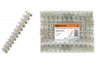 Зажим винтовой ЗВИ-150 полиэтилен 10-35мм2 12пар прозр. TDM