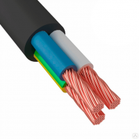Провод ПВС 3х0,75 ГОСТ (100м), черный TDM