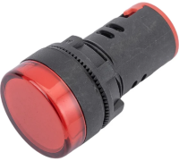 Лампа AD-22DS(LED)матрица d22мм красный 12В AC/DC TDM