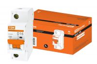 Авт. выкл. ВА47-100 1Р 16А 10кА  х-ка D TDM