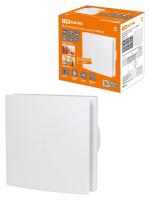 Вентилятор бытовой настенный, 100 С-Н, декоративная накладка, белый, TDM 