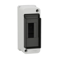 Easy9 XS бокс навесной с прозрачной дверцей 2 мод.