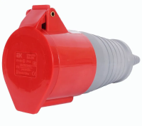 Розетка перенос. ССИ-225 32А-6ч 380В 3P+PE+N IP44 IEK