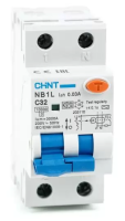 Диф. автомат NB1L 1P+N C32 30mA тип AC 10kA (36mm) (R) CHINT