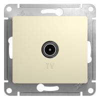 GLOSSA Беж Розетка TV, механизм