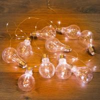 Гирлянда светодиодная "Ретро-лампы", 3м Теплый белый NEON-NIGHT