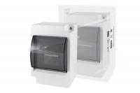 Бокс КМПн-2/4 для наруж. уст. с п/прозрачной крышкой, IP30 Народный TDM