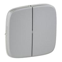 Legrand Valena ALLURE Алюм Клавиша 2-ая