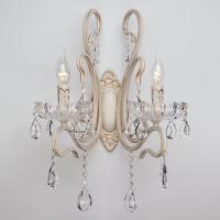 Светильник Хрусталь - 12205/2 белый Strotskis