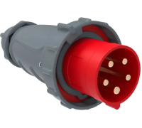 Вилка переносная ССИ-035 63А-6ч/200/346-240/415В 3P+PE+N IP67 MAGNUM IEK