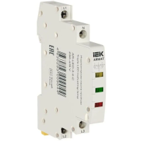 ARMAT Лампа индикаторная тройная LED 230-415В AC 1 желтая/зеленая/красная IEK