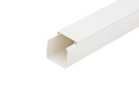 Кабель-канал белый 2-й замок в п/э 25х16 (80м/уп) Промрукав