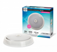 Светильник светодиодный СПБ-2Д-КРУГ 20Вт 230В 4000К 1400лм 300мм с датчиком белый IP40 LLT