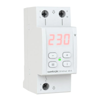 Реле напряжения WELROK D2-40 red