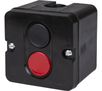 Пост кнопочный ПКЕ 722 У2 красная и черная кнопки IP54 TDM