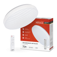 Светильник светод. COMFORT MIRAGE 75Вт 230В 3000-6500K 6000Лм 500x70мм пульт ДУ IN HOME