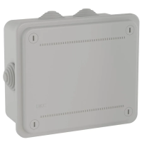 Коробка распределительная ОП 120х80х50мм 6 каб. ввод IP55 DKC