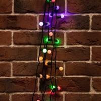 Гирлянда "LED - Мультишарики" 17,5мм, 10м Мультиколор NEON-NIGHT