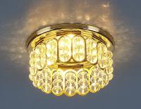 ТОЧЕЧНЫЙ СВЕТ - 7241 MR16 GD/СL золото/прозрачный