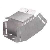 Угол вертикальный внутренний 45 градусов с крышкой Стандарт 150х100 Промрукав