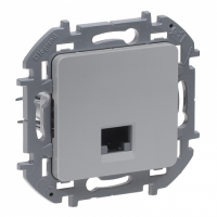 Legrand INSPIRIA Алюминий Информационная розетка RJ 45 - категория 5e - UTP