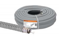 Металлорукав в ПВХ-изоляции РЗ-Ц-П 32 серый (25м) TDM