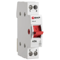Трехпозиционный переключатель ТПС-63 1P 40А PROXIMA EKF