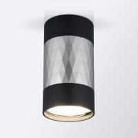 Светильник спот - DLN110 GU10 черный/серебро