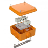 Коробка огнестойкая для о/п Е15-Е120 RAL2004 100х100х50 (14 шт/кор) Промрукав
