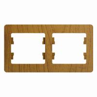 GLOSSA Дерево дуб Рамка 2-ая, горизонтальная