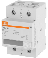 Контактор модульный КМ100/2-100 2НО TDM