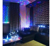 Готовый комплект для новогоднего украшения Гостиной Мультиколор NEON-NIGHT