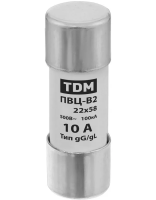 Плавкая вставка ПВЦ-В2 22х58 10А TDM