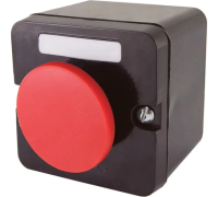 Пост кнопочный ПКЕ 222-1 красный гриб IP54 TDM