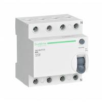 Выключатель дифференциального тока (ВДТ) City9 Set 40А 4P 30мА Тип-AC 400В