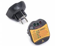 Тестер электросети для евро-розеток цифровой Mastech