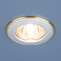 ТОЧЕЧНЫЙ СВЕТ - 7002 MR16 WH/GD белый/золото