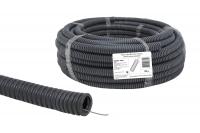 Труба гофр.ПВХ d 20 с зондом (100 м) легкая Народная TDM