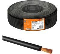 Провод ПуГВнг(А)-LS 1х1,0 ГОСТ (100м), черный TDМ