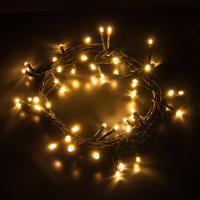 Гирлянда бытовая электрическая нить - 400-001 теплый белый 5м IP20