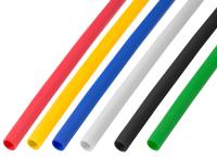 Термоусаживаемые трубки REXANT 4,0/2,0 мм, набор пять цветов, упаковка 50 шт. по 1 м