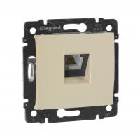 Legrand Valena Крем Розетка ТЛФ 1-ая